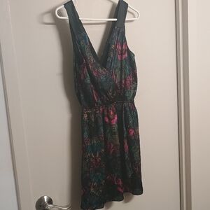 BCBGeneration Vibrant Multicolor Mini Dress